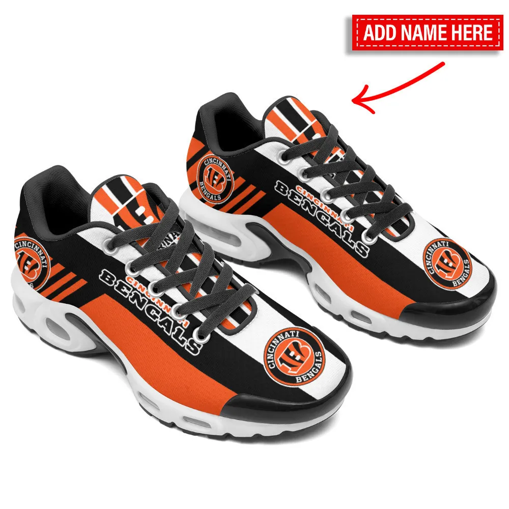 Cincinnati Bengals Personalized New Air Max Plus TN Shoes Air Cushion Sneaker 890IB-4501