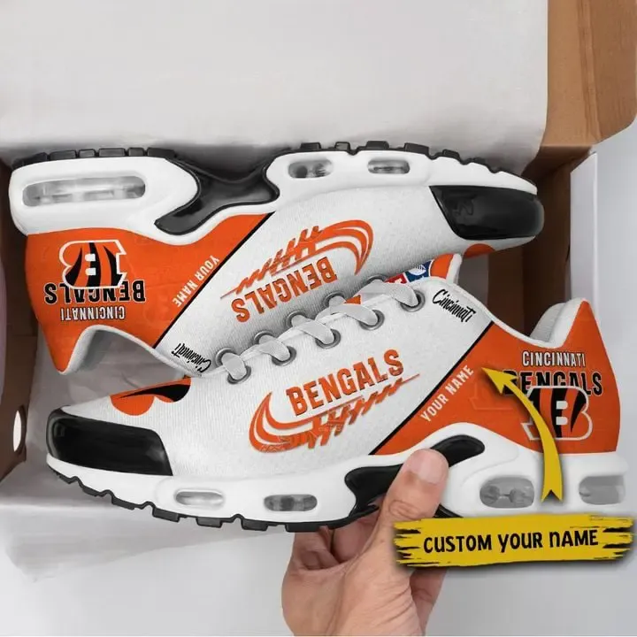 Cincinnati Bengals Personalized New Air Max Plus TN Shoes Air Cushion Sneaker 953WS-4121