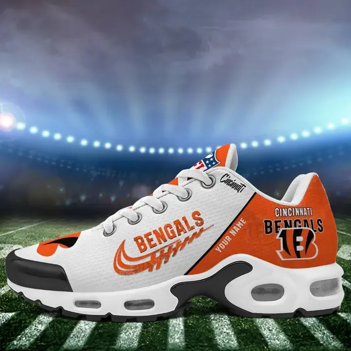 Cincinnati Bengals Personalized New Air Max Plus TN Shoes Air Cushion Sneaker 953WS-4121