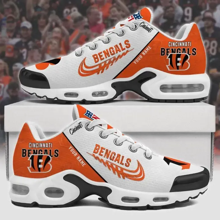 Cincinnati Bengals Personalized New Air Max Plus TN Shoes Air Cushion Sneaker 953WS-4121