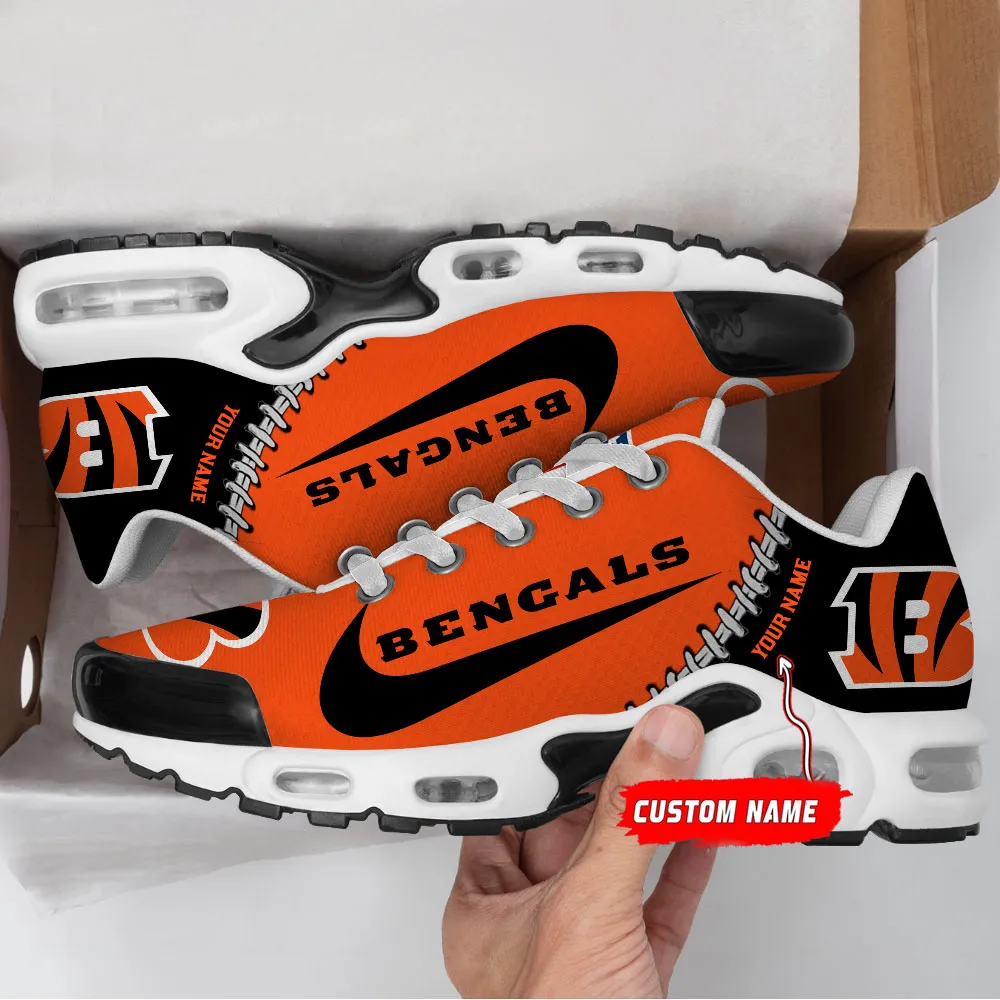 Cincinnati Bengals Sport Team TN Air Max Shoes Air Cushion Sneakers 262ZR-2047