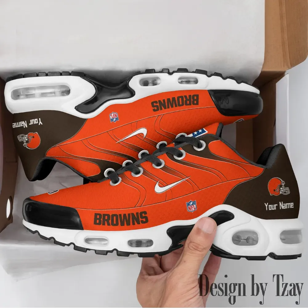 Cleveland Browns Personalized New Air Max Plus TN Shoes Air Cushion Sneaker DV1 572RT-3534