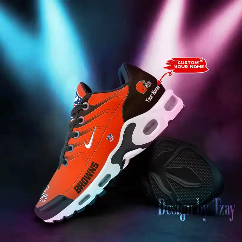 Cleveland Browns Personalized New Air Max Plus TN Shoes Air Cushion Sneaker DV1 572RT-3534