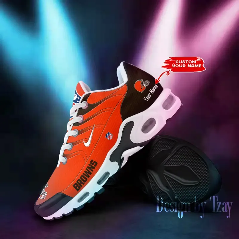 Cleveland Browns Personalized New Air Max Plus TN Shoes Air Cushion Sneaker DV1 572RT-3534