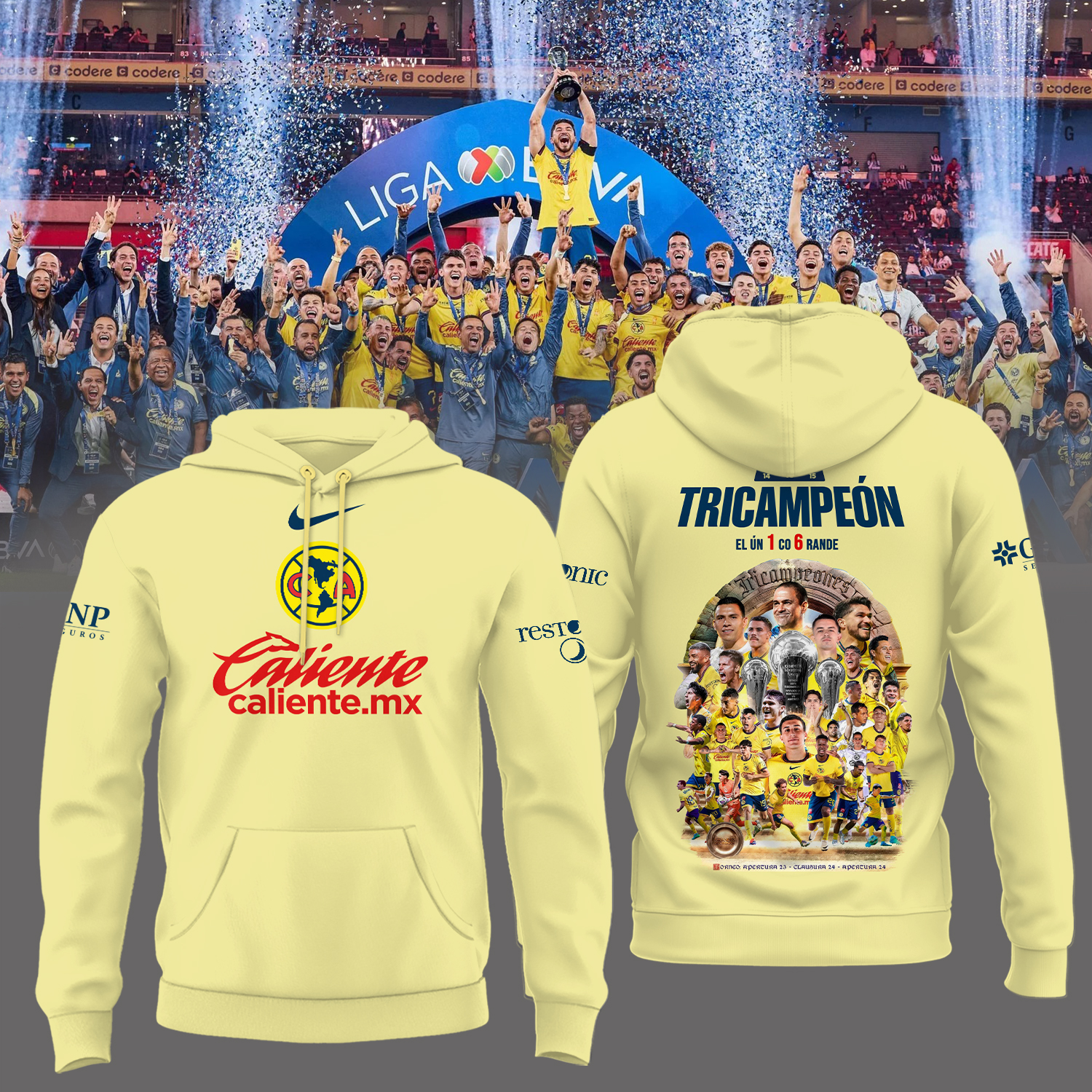 Club America tricampeon Shirt 