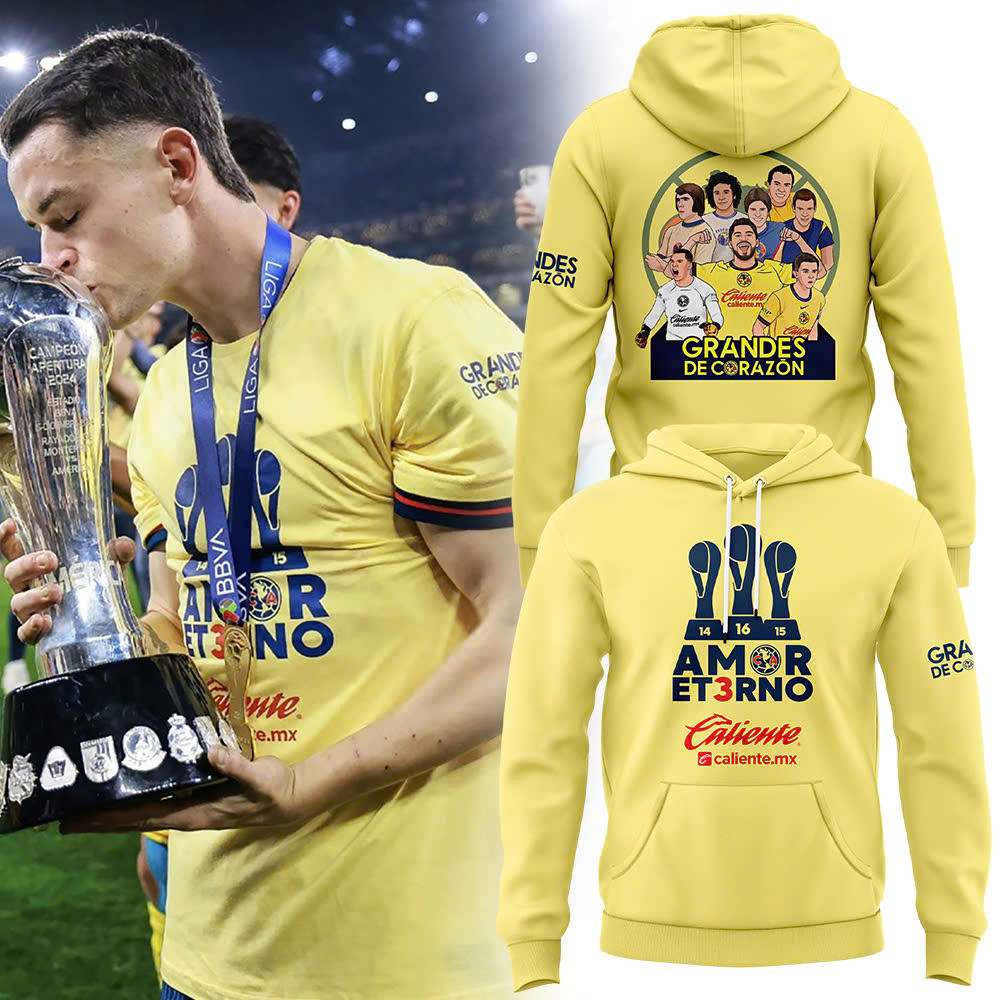 Club Am&Atilde;&fnof;&Acirc;&copy;rica Liga MX Champions Hoodie 