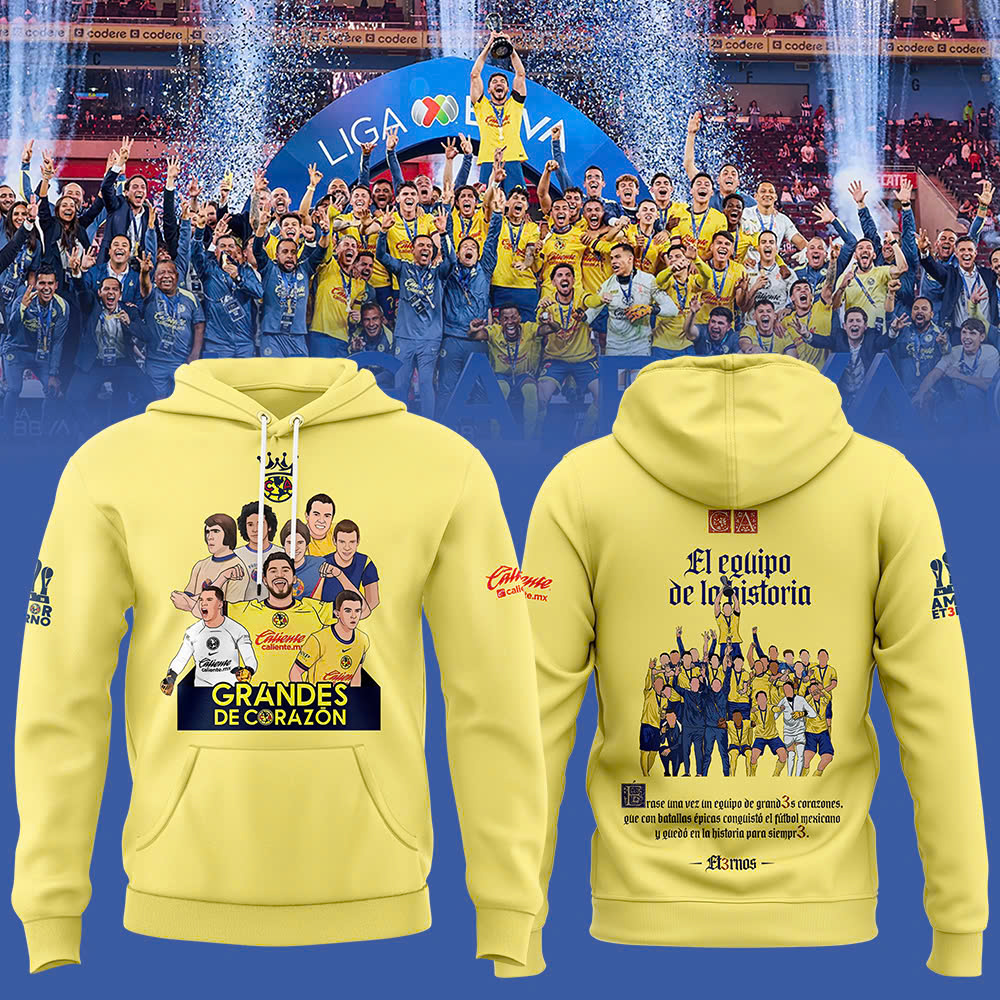 Club Am&Atilde;&fnof;&Acirc;&copy;rica Liga MX Champions Premium Hoodie 