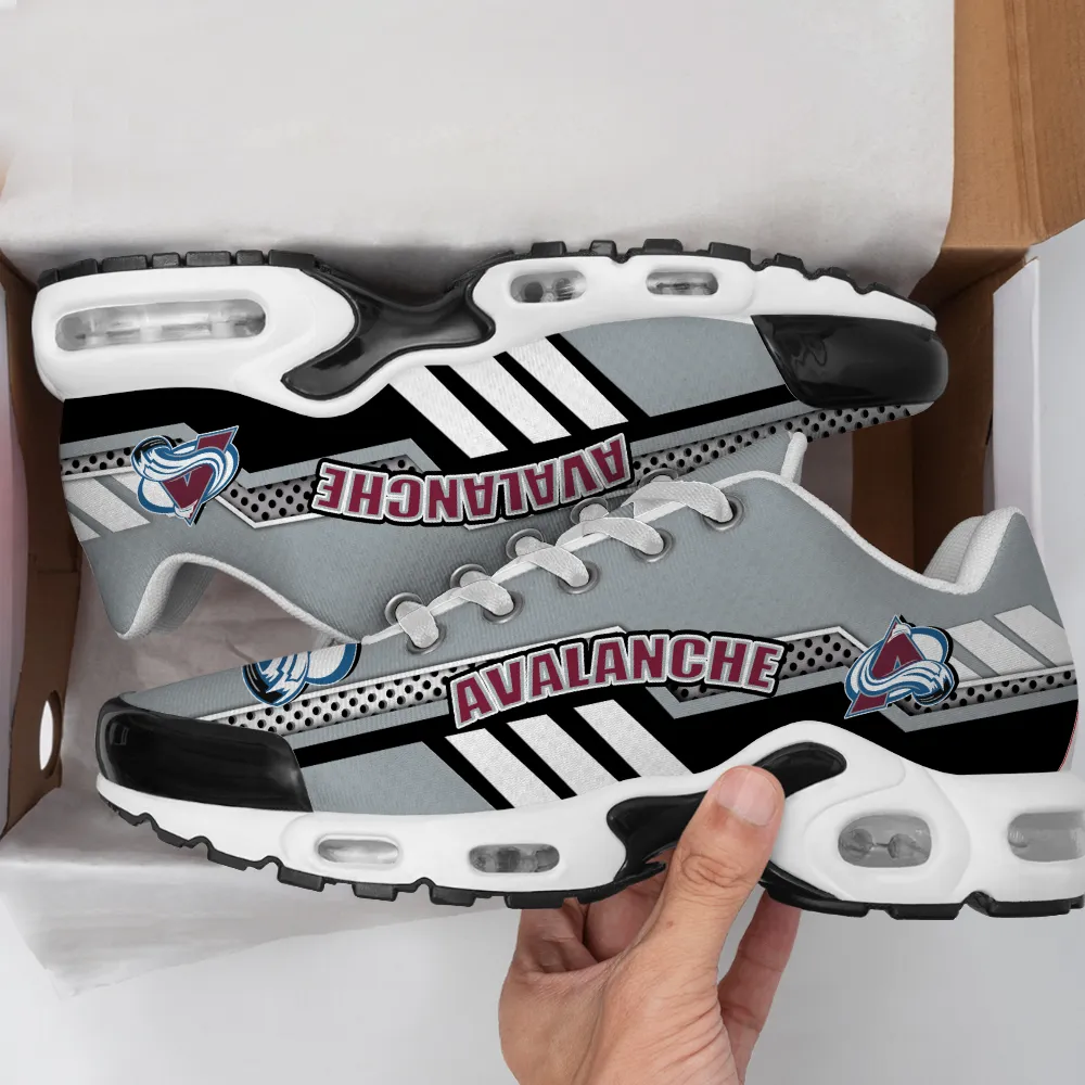 Colorado Avalanche Personalized Name Team Mix Colors Sport Team TN Air Max Shoes Air Cushion Sneakers 163OP-8953