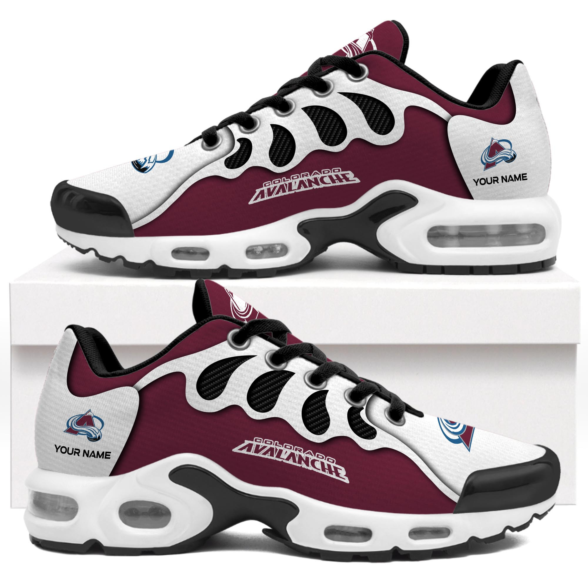 Colorado Avalanche TN Air Max Plus Shoes Sneakers For Men And Women