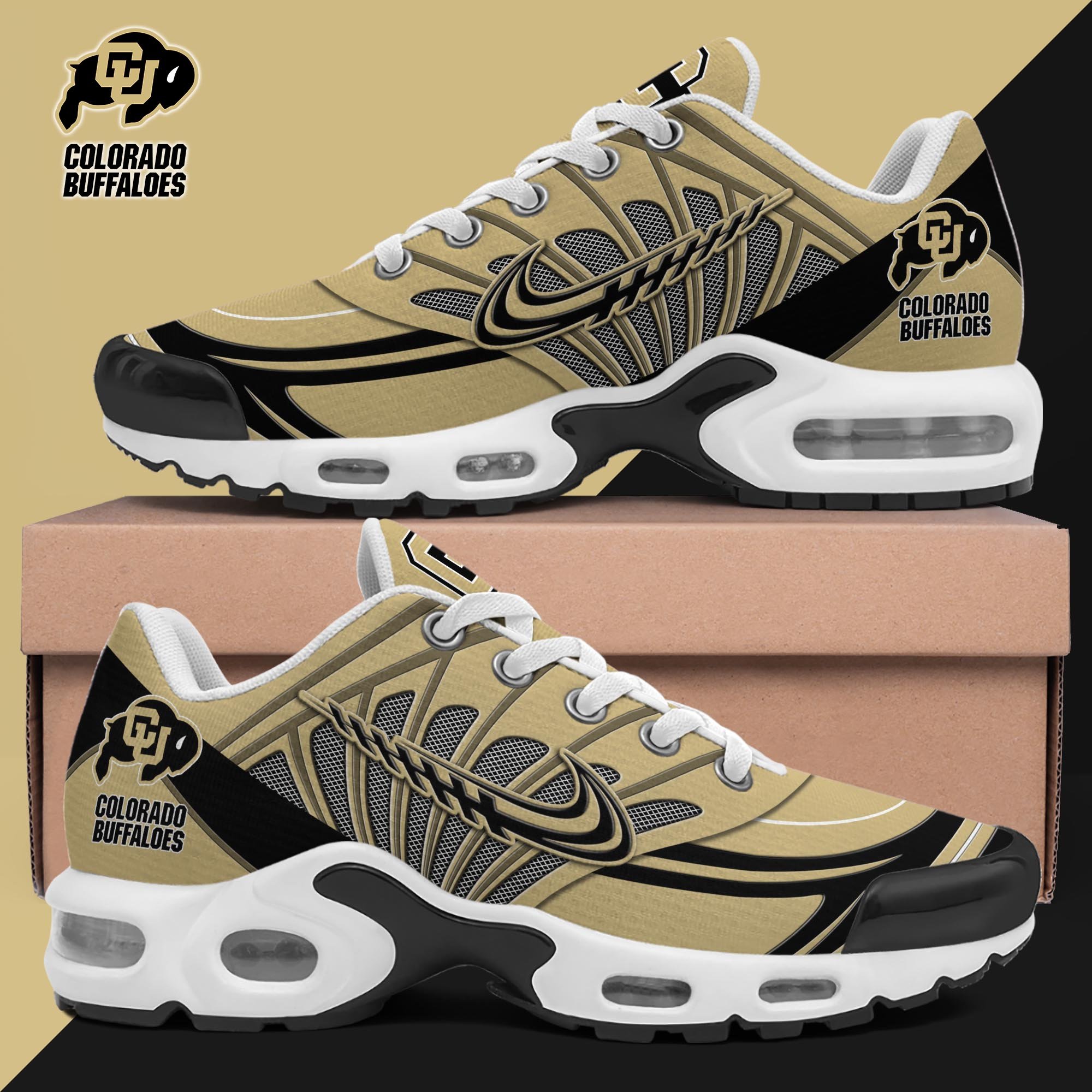 Colorado Buffaloes TN Shoes 2025 Version Custom Name 135