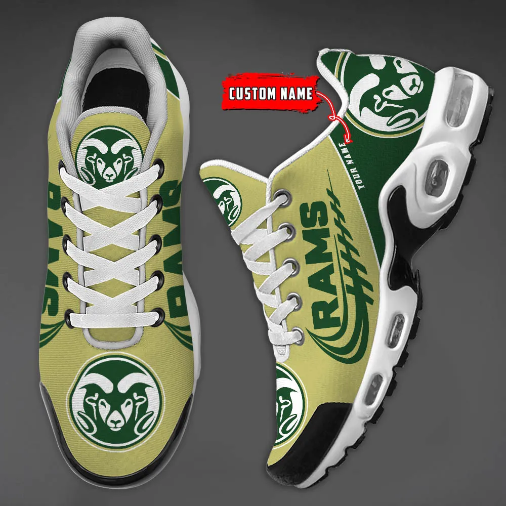 Colorado State Rams Personalized Name Team Mix Colors Sport Team TN Air Max Shoes Air Cushion Sneakers 989LL-4232