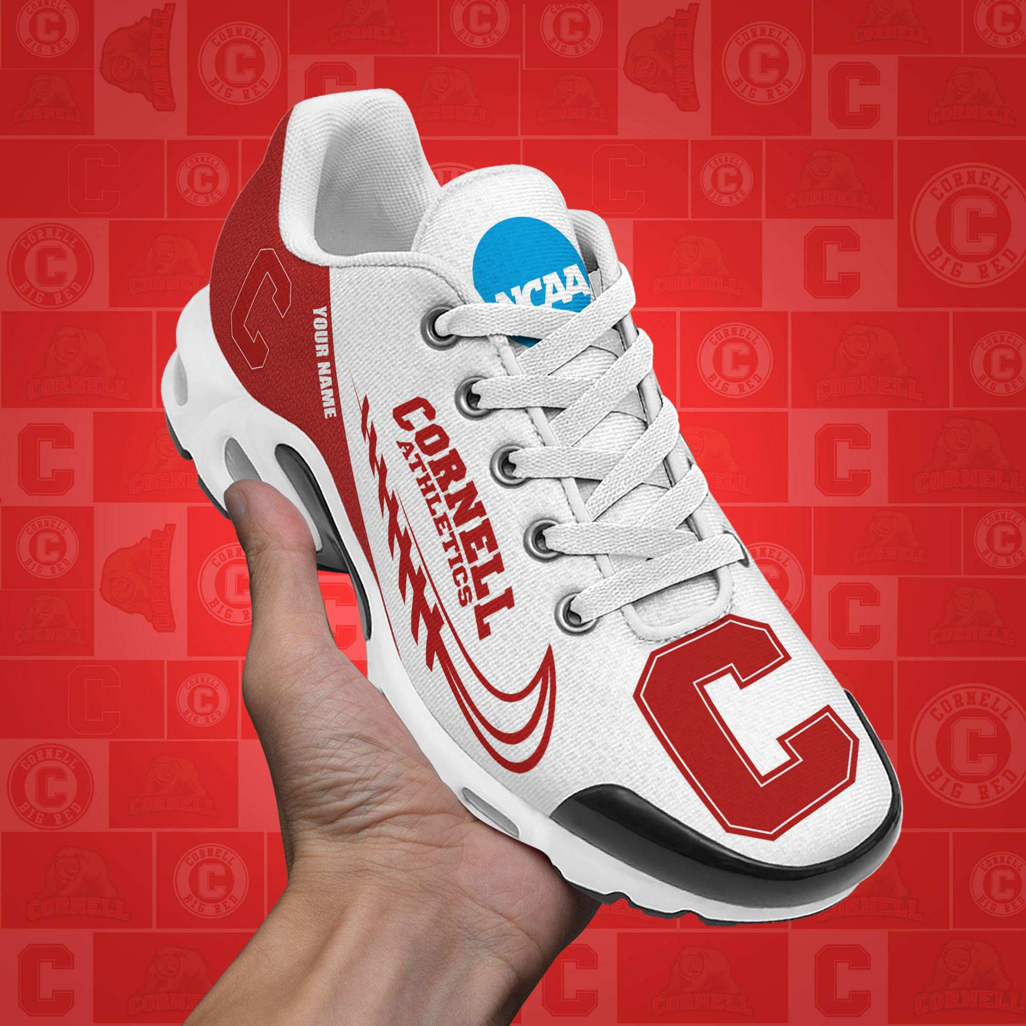 Cornell Big Red TN Shoes Custom Your Name 514