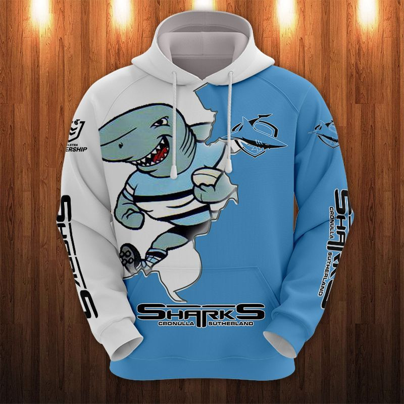 Cronulla Sharks Printing T-Shirt, Polo, Hoodie, Zip, Bomber 2246 