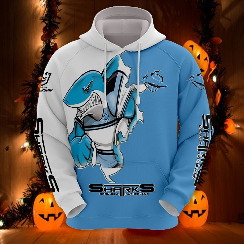 Cronulla Sharks Printing T-Shirt, Polo, Hoodie, Zip, Bomber 2374 