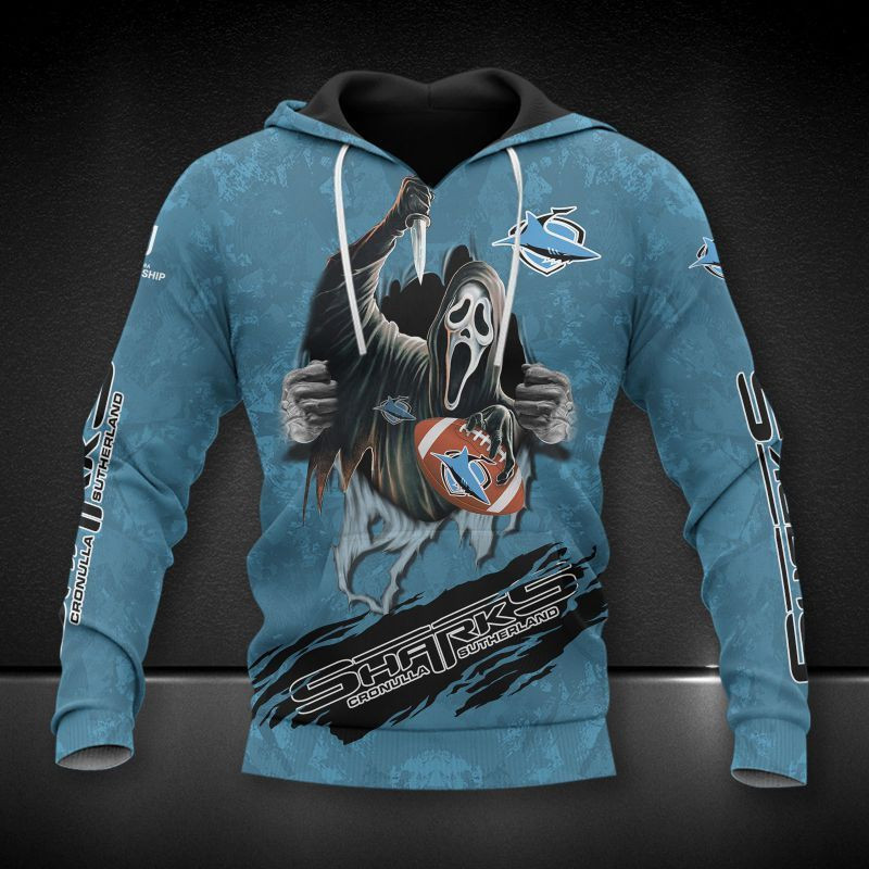 Cronulla Sharks Printing T-Shirt, Polo, Hoodie, Zip, Bomber 8155 