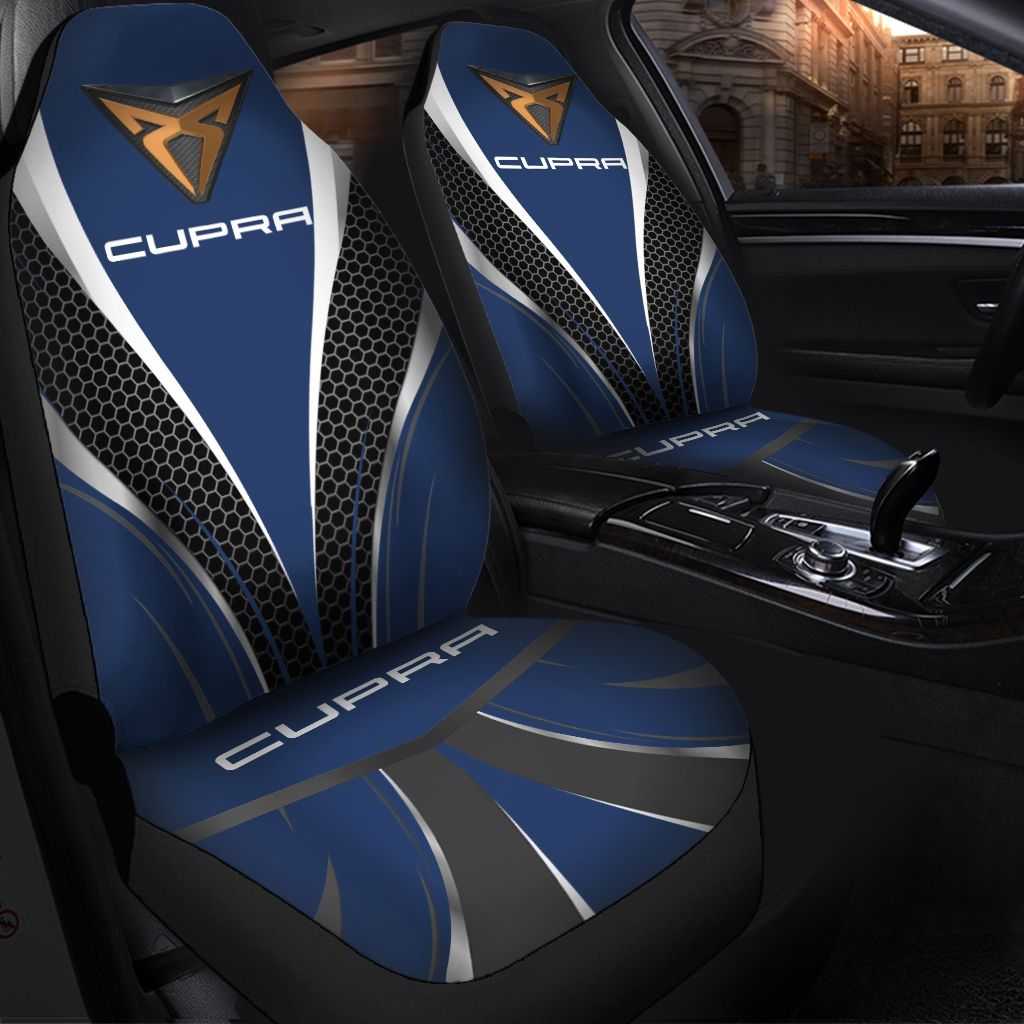 Cupra Nct-Hl Car Seat Cover (Set Of 2) Ver 1 (Demin Blue) 