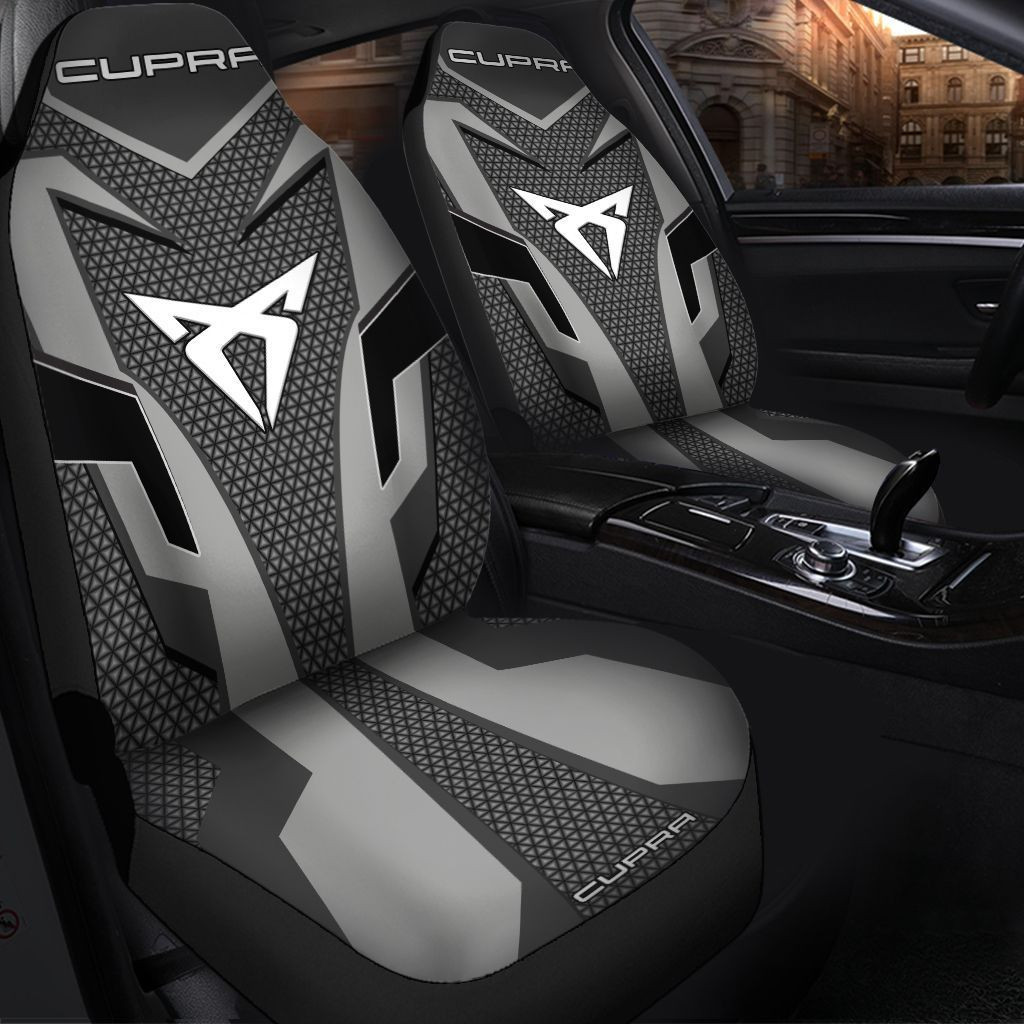 Cupra TT Car Seat Cover (Set of 2) Ver 2 (Grey) 