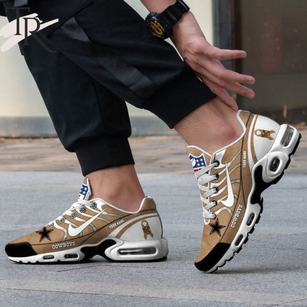 Dallas Cowboys Salute To Service Personalized TN Shoes Air Cushion Sneakers