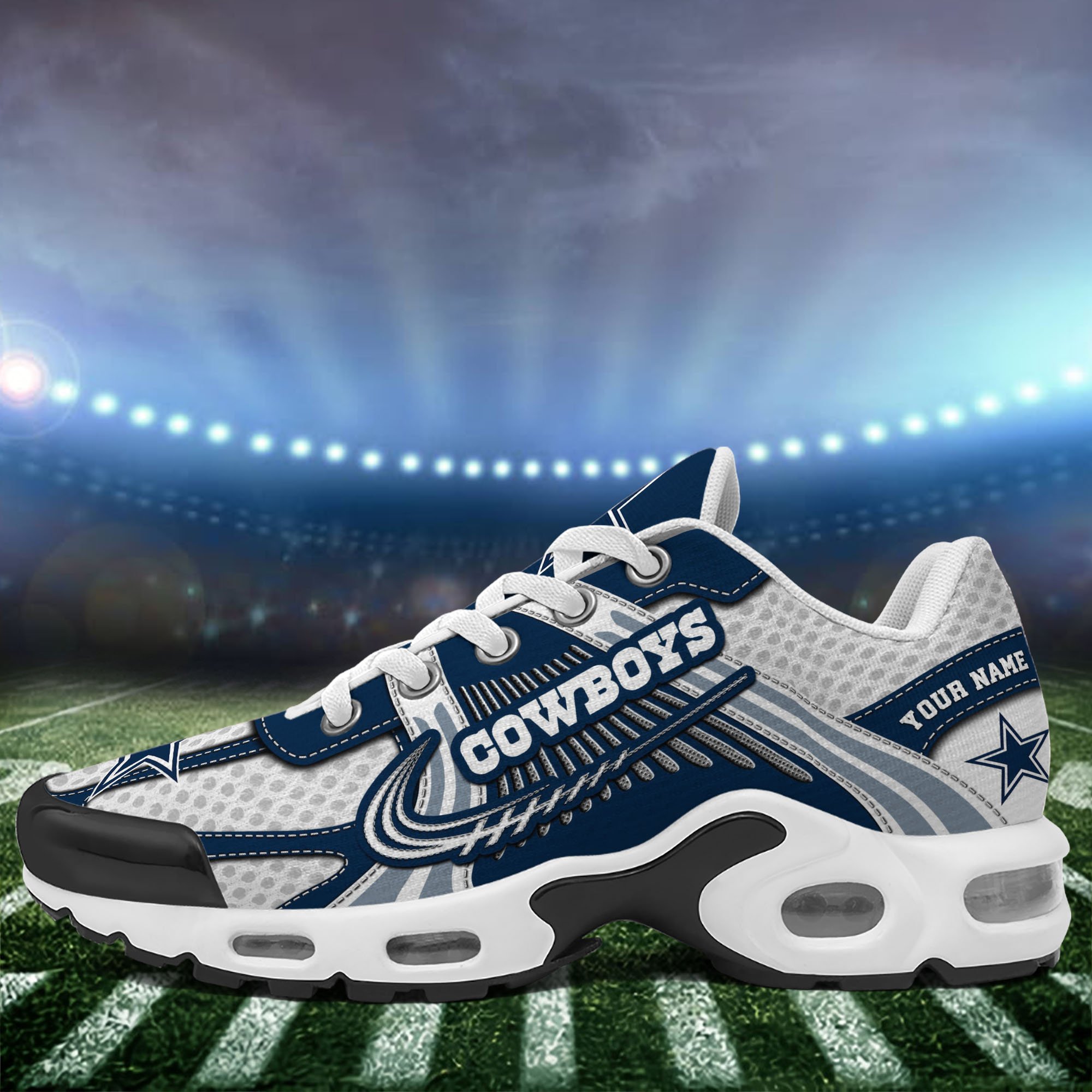 Dallas Cowboys TN Shoes Custom Your Name, Sport Team Shoes