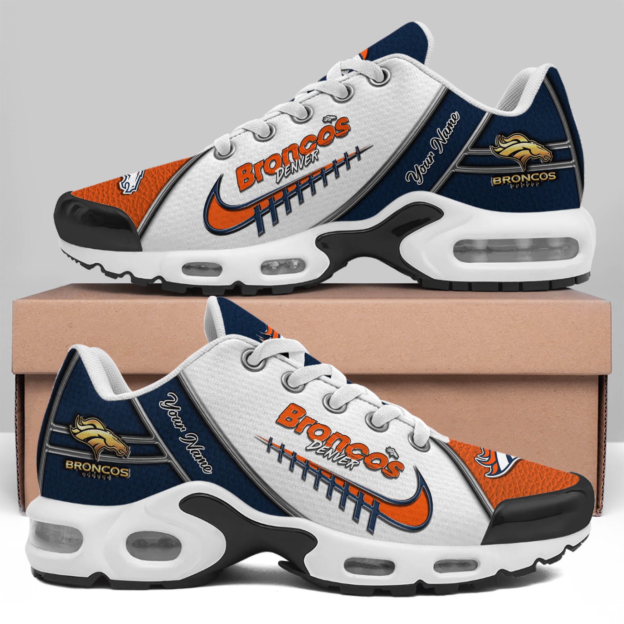 Denver Broncos TN Shoes 2025 Version Custom Your Name, Football Team Shoes 516