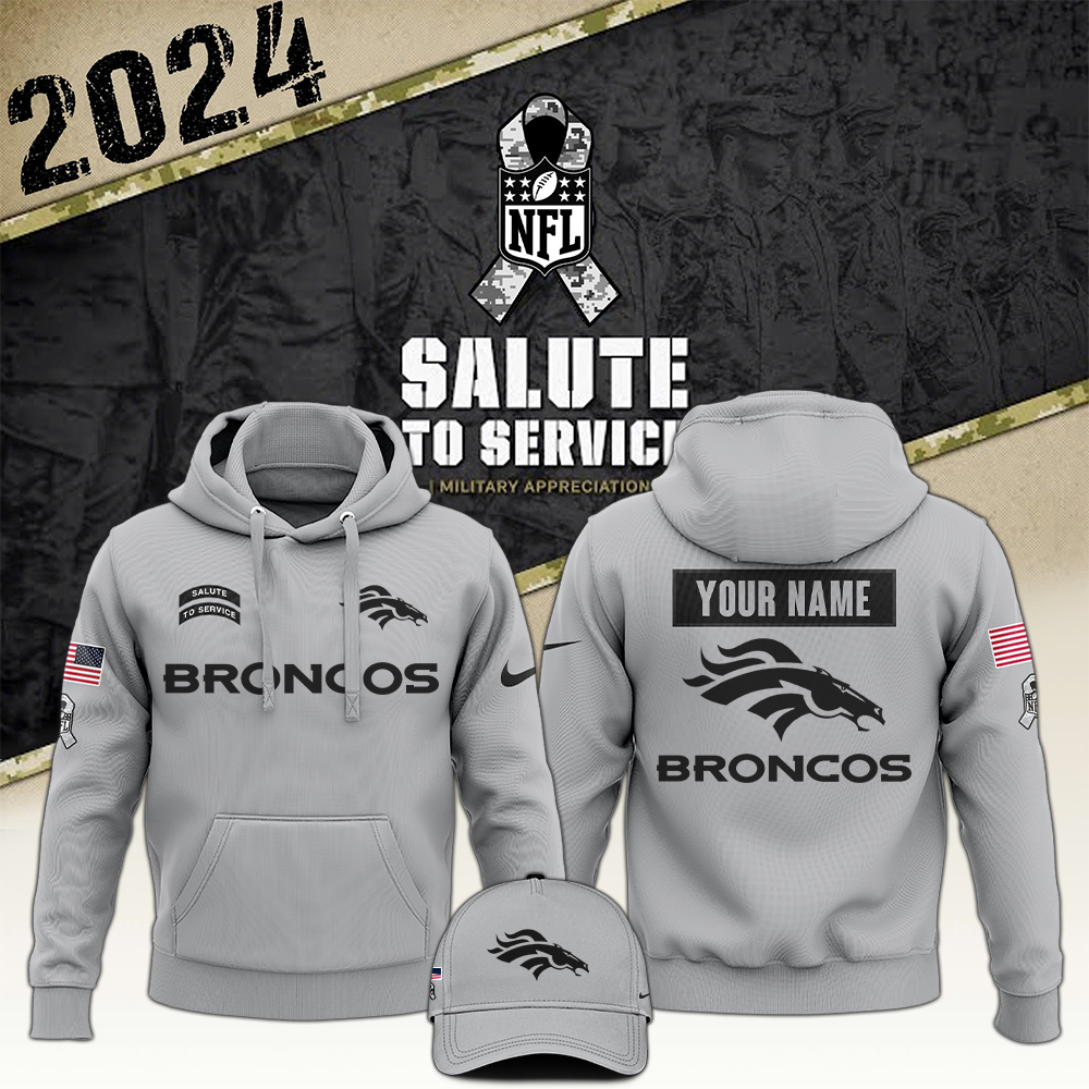 Denver Broncos x Veterans Day Hoodie 