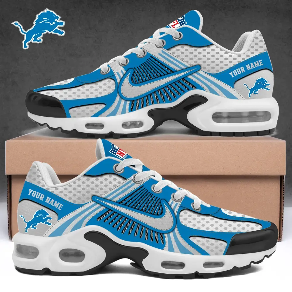 Detroit Lions New Air Max Plus TN Shoes Air Cushion Sneaker 210RN-5326