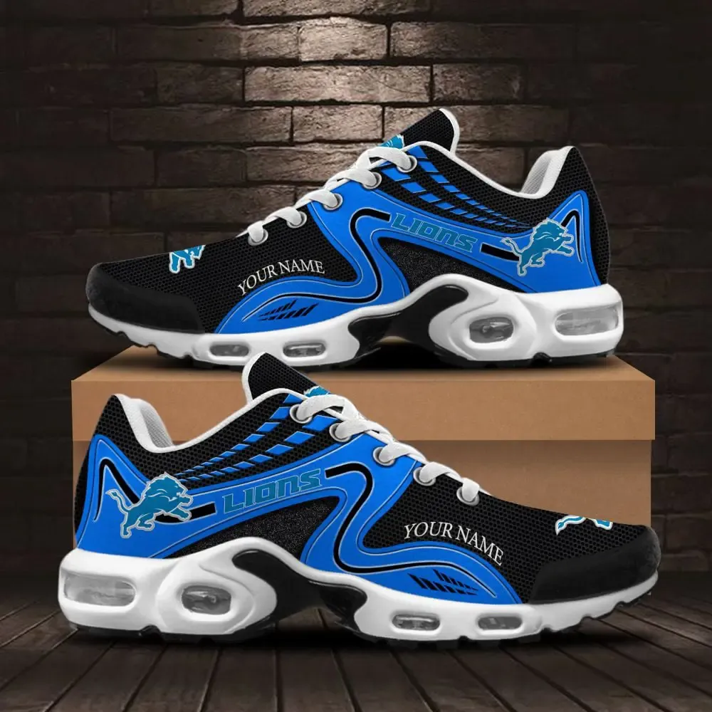 Detroit Lions New Air Max Plus TN Shoes Air Cushion Sneaker 428PX-6691