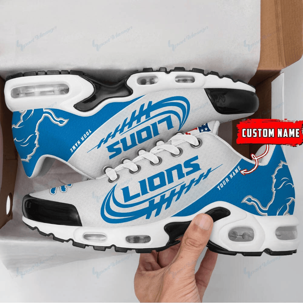 Detroit Lions Personalized Air Max Shoes Air Cushion Sneakers BG11