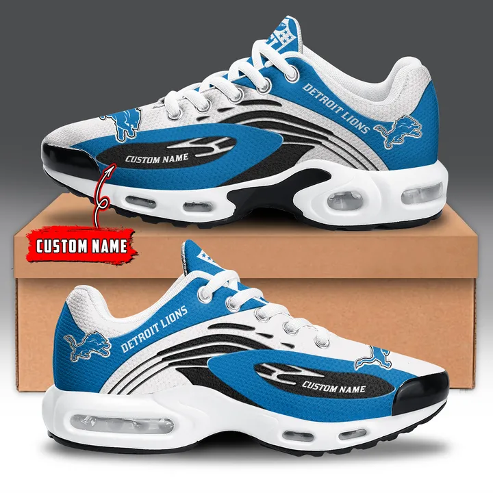 Detroit Lions Personalized New Air Max Plus TN Shoes Air Cushion Sneaker 262XW-7528