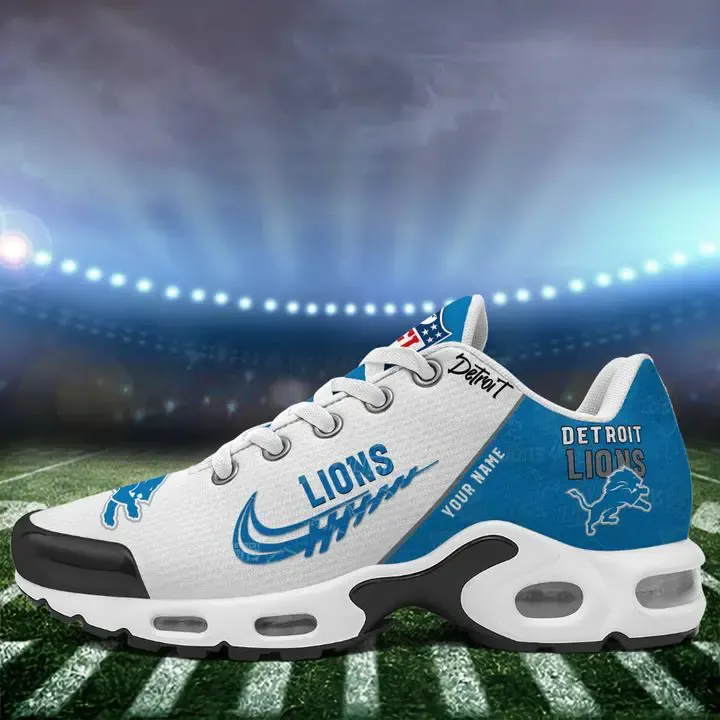 Detroit Lions Personalized New Air Max Plus TN Shoes Air Cushion Sneaker 266SF-6797