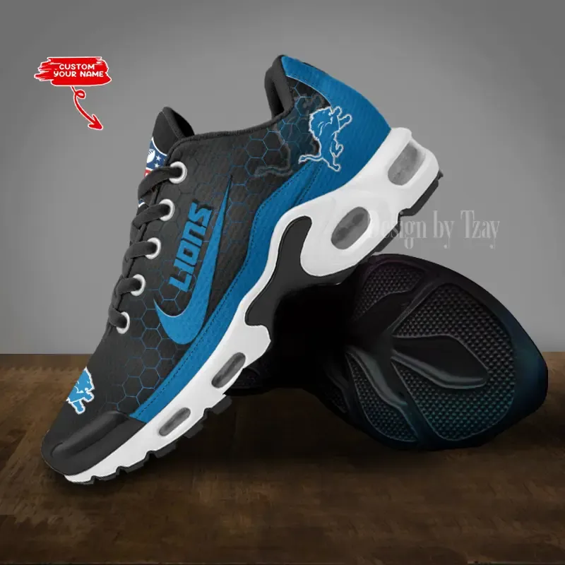 Detroit Lions Personalized New Air Max Plus TN Shoes Air Cushion Sneaker DV1 638SJ-1236