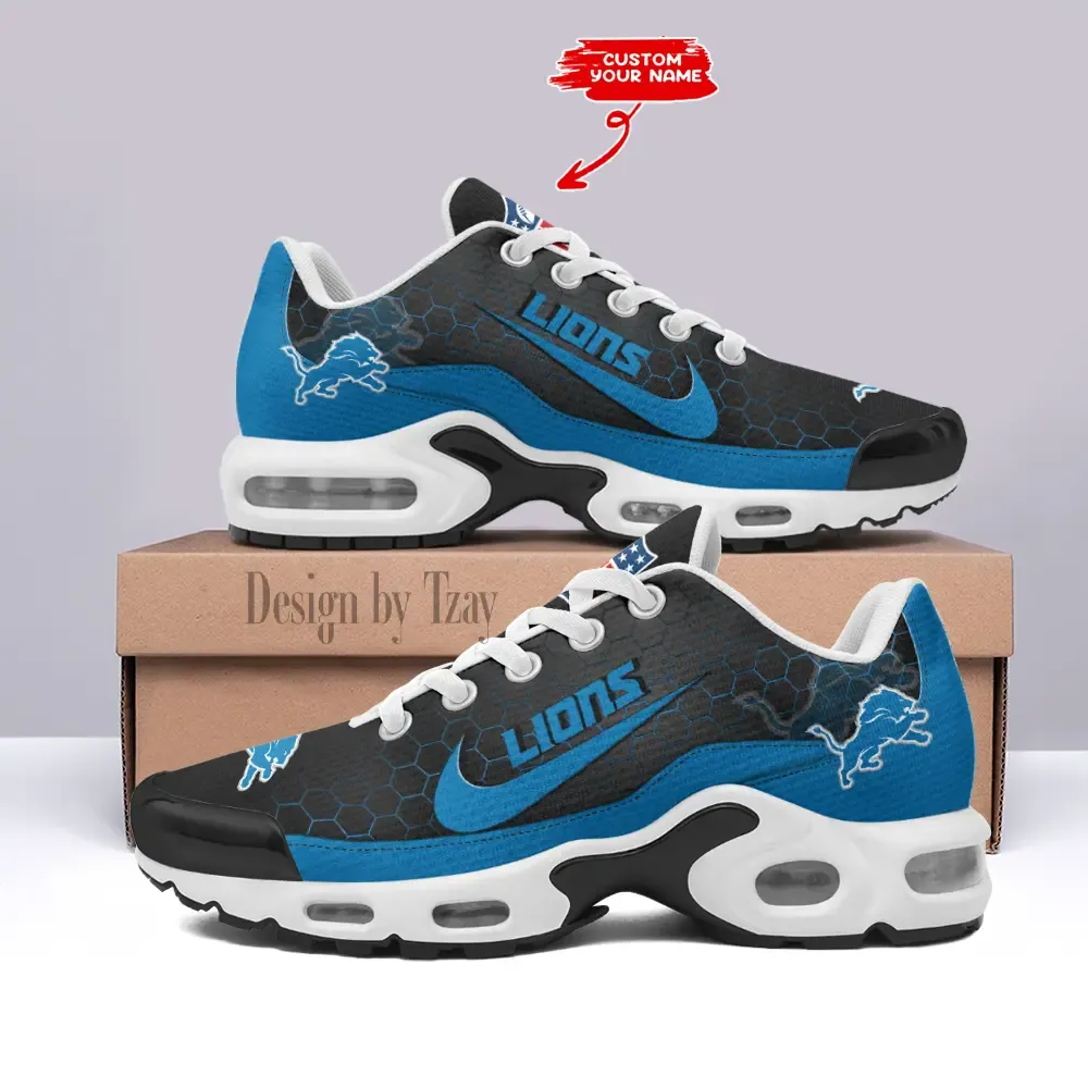 Detroit Lions Personalized New Air Max Plus TN Shoes Air Cushion Sneaker DV1 638SJ-1236