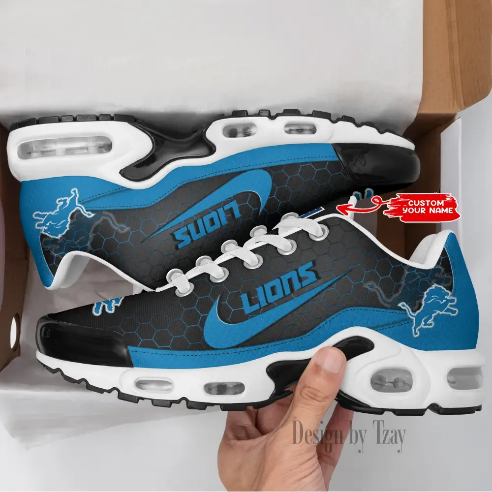 Detroit Lions Personalized New Air Max Plus TN Shoes Air Cushion Sneaker DV1 638SJ-1236