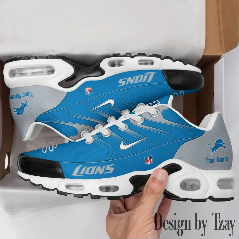Detroit Lions Personalized New Air Max Plus TN Shoes Air Cushion Sneaker DV1 857CP-1955