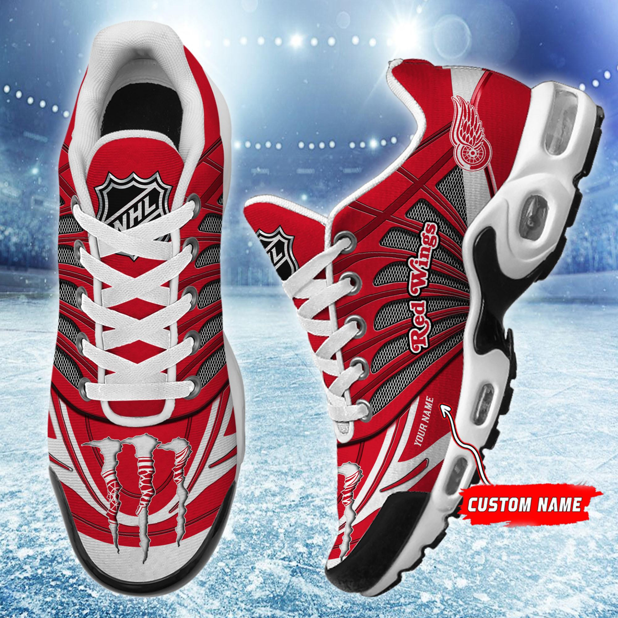 Detroit Red Wings Personalized TN Air Max Shoes Air Cushion Sneakers