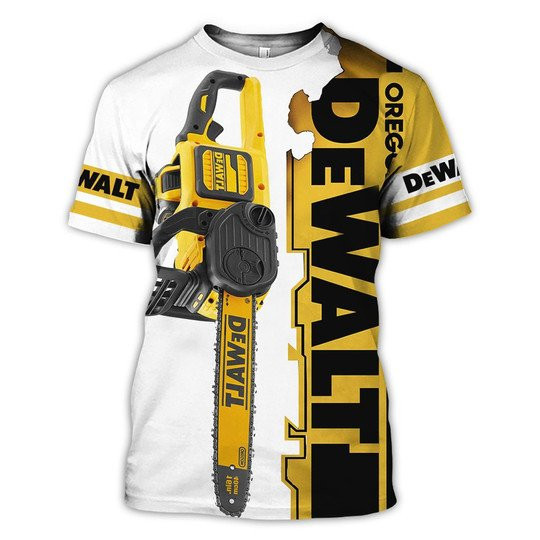 Dewalt Amazing Chainsaw 3D All Over Printed T-Shirt Ver 62 