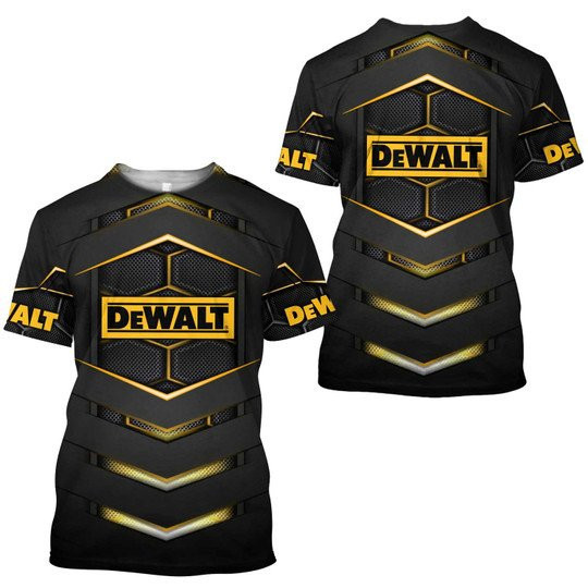 Dewalt Beautiful Tools 3D All Over Printed T-Shirt Ver9 