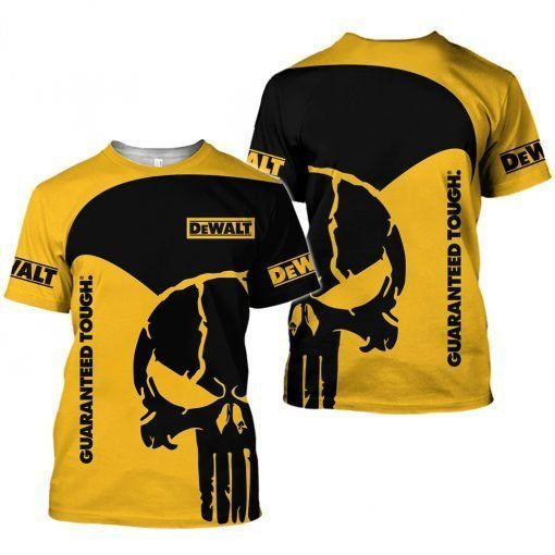 Dewalt Skull 3D All Over Printed T-Shirt Ver 67 