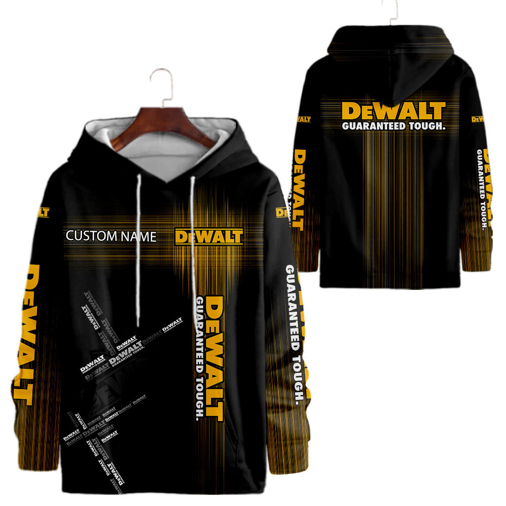 DeWalt Skull Tshirt, sweatshirt, Polo, Hawaiian, Hoodie 3D Apparel Full Printing Custom Name 