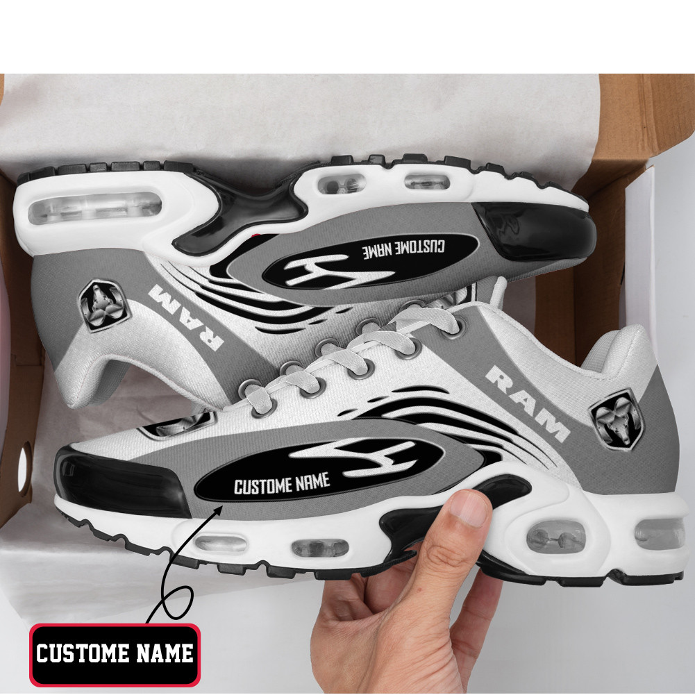 Dodge Ram Flame Edition Custom Name TN Air Max Shoes Air Cushion Sneakers