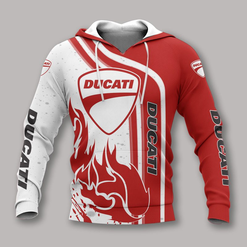 Ducati Printing T-Shirt, Polo, Hoodie, Zip, Bomber 9802 