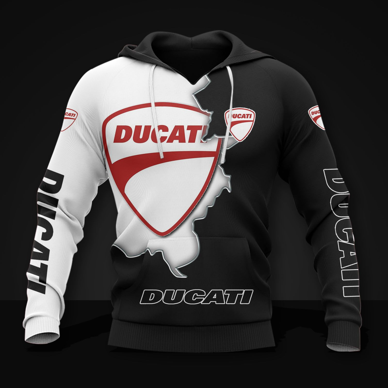 Ducati T-Shirt, Polo, Hoodie, Zip, Bomber 013 