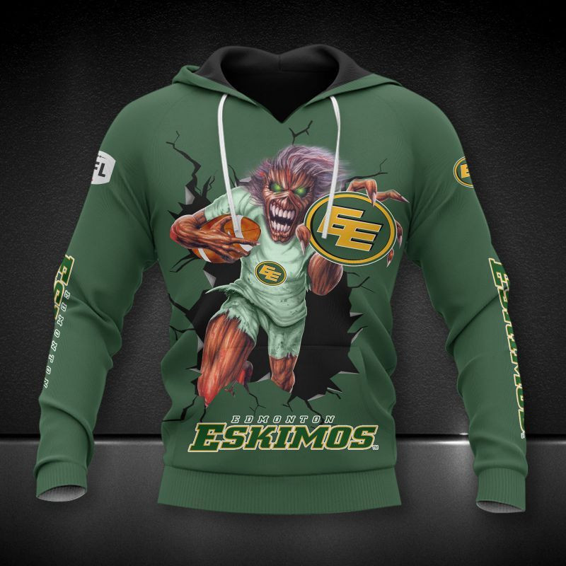 Edmonton Eskimos Printing T-Shirt, Polo, Hoodie, Zip, Bomber 9141 