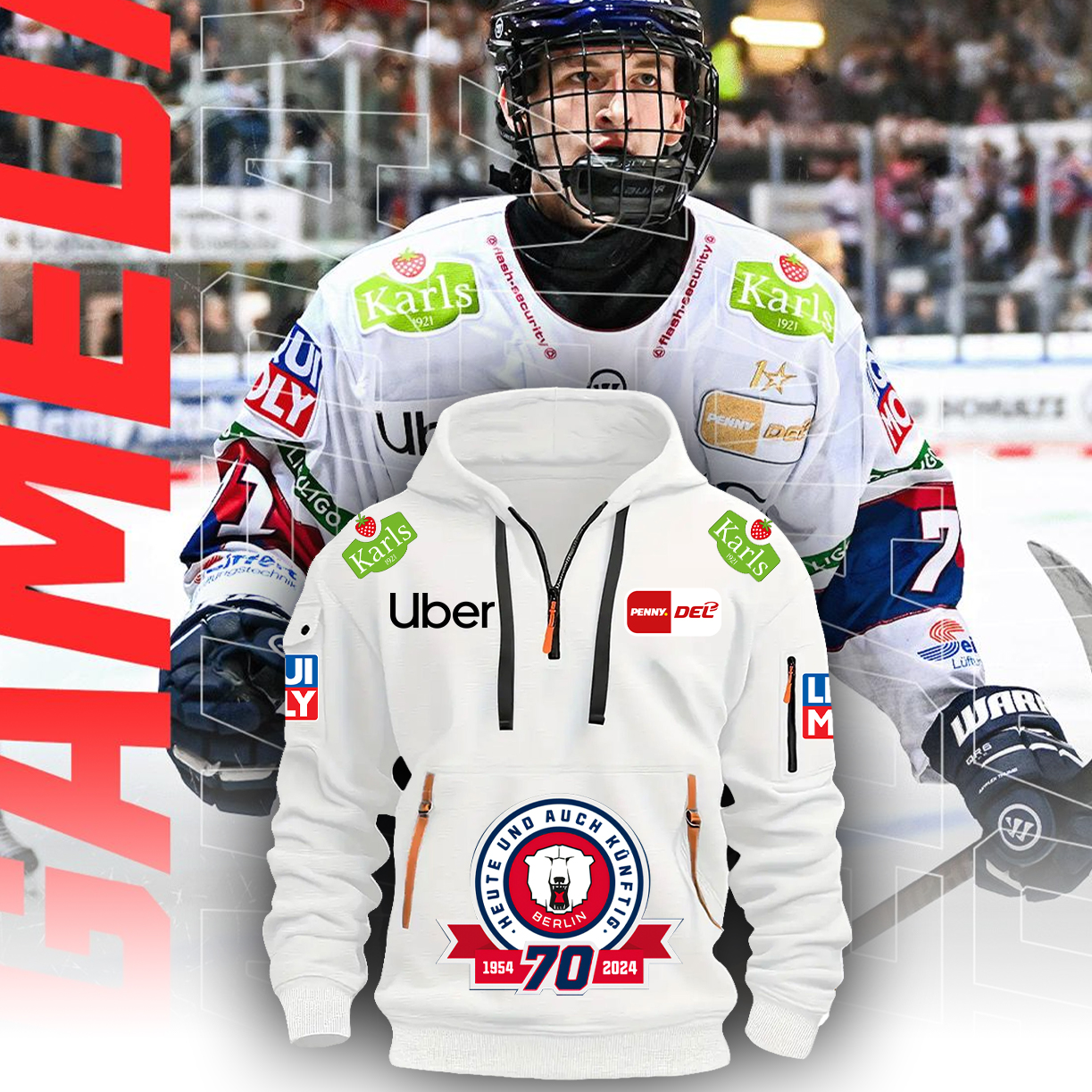 Eisb&Atilde;&fnof;&Acirc;&curren;ren Berlin New Hoodie 