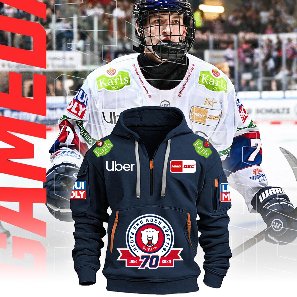Eisb&Atilde;&fnof;&Acirc;&curren;ren Berlin New Hoodie 