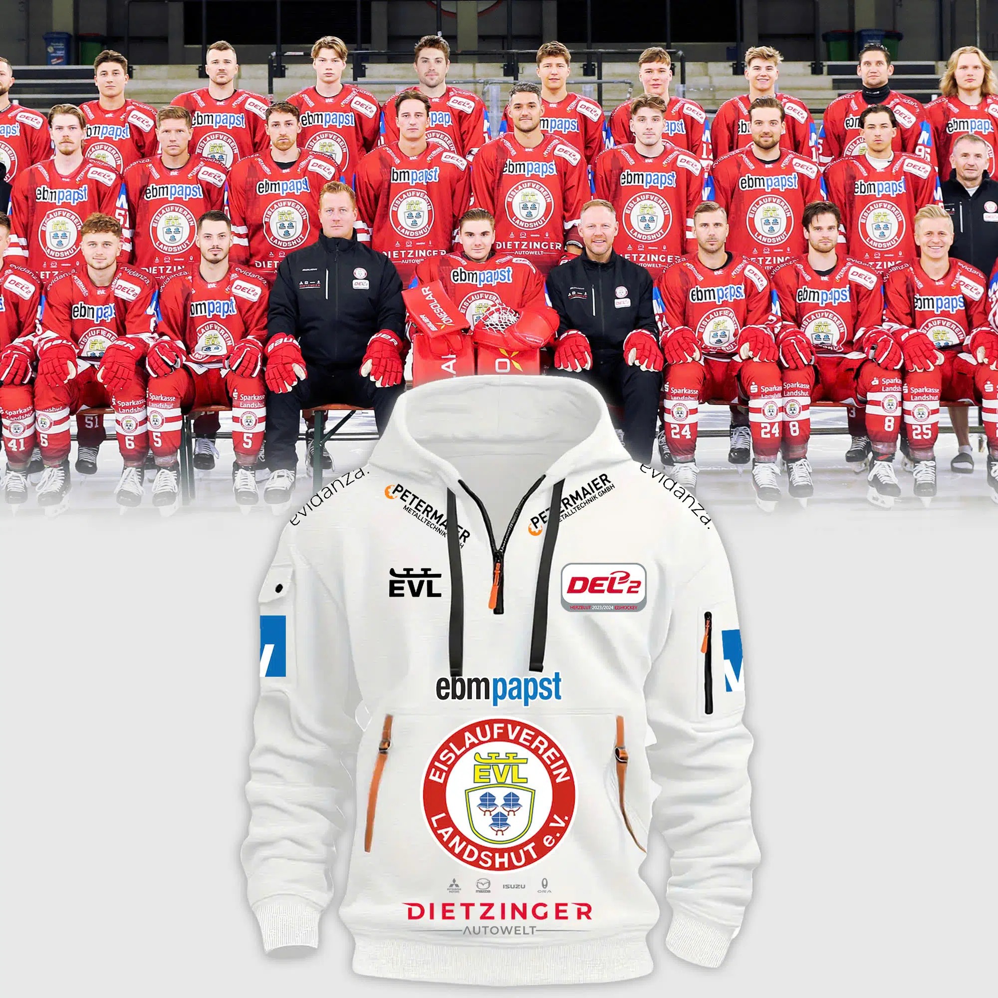 EV Landshut Hoodie 