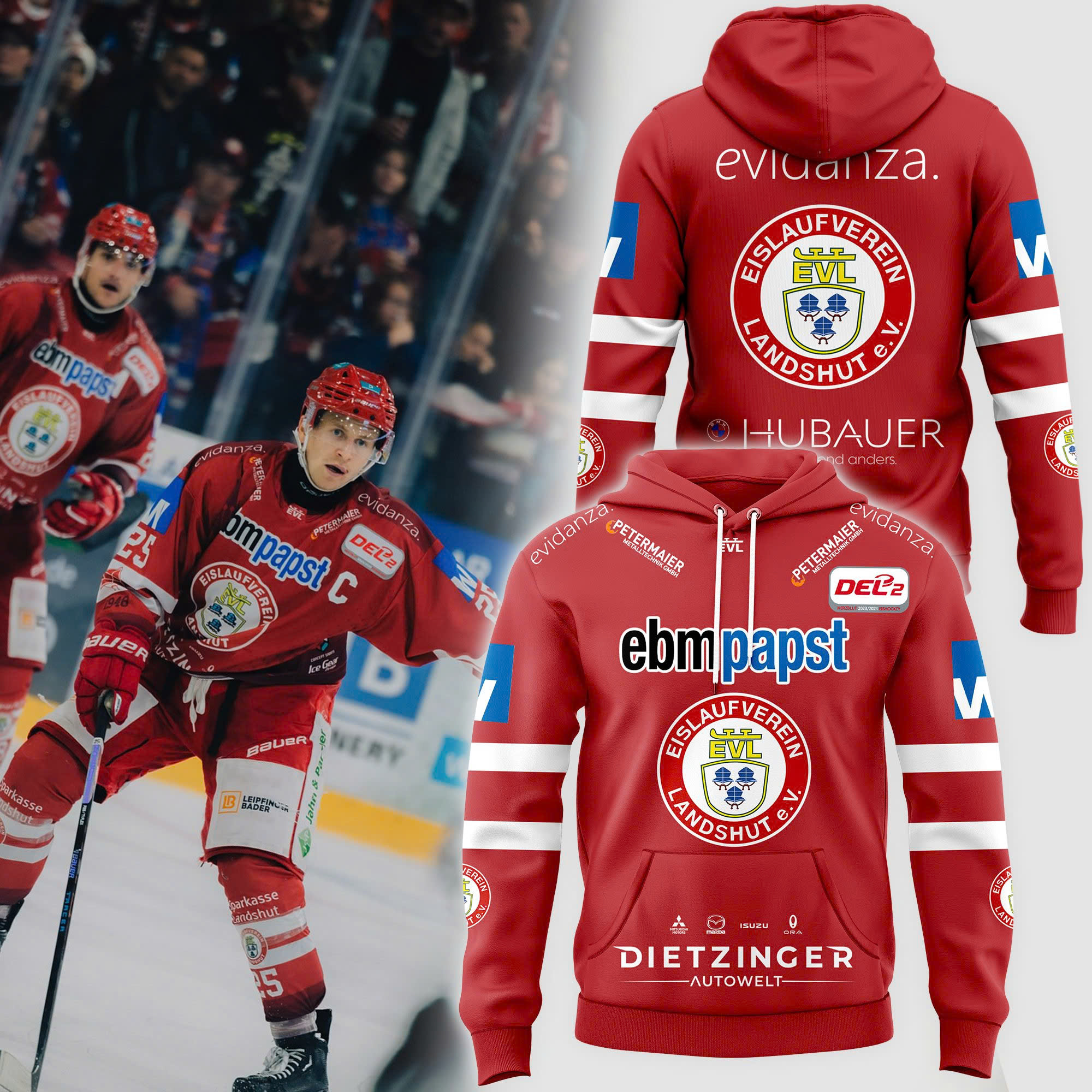 EV Landshut New Hoodie 