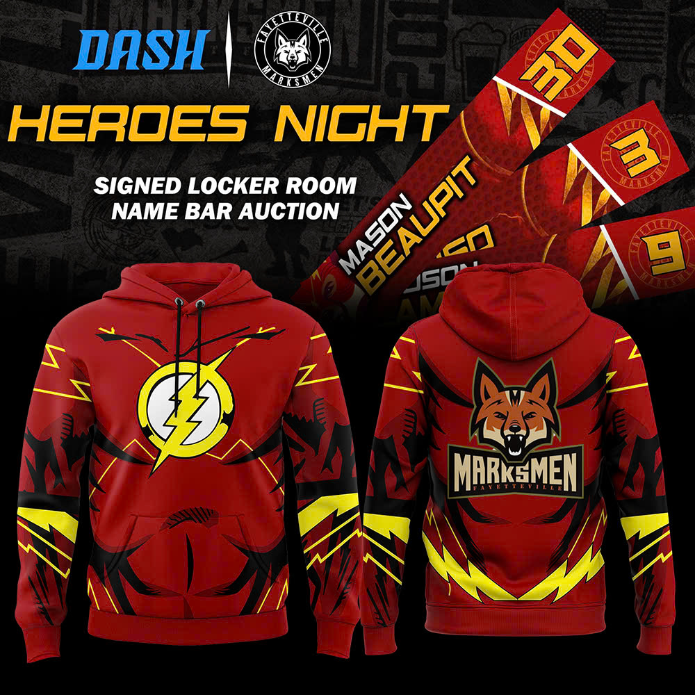 Fayetteville Marksmen Heroes Night Hoodie 2025 