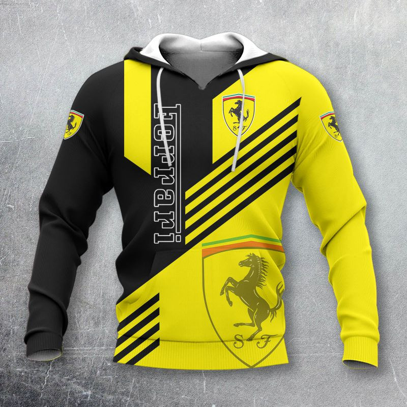 Ferrari Printing T-Shirt, Polo, Hoodie, Zip, Bomber 025 