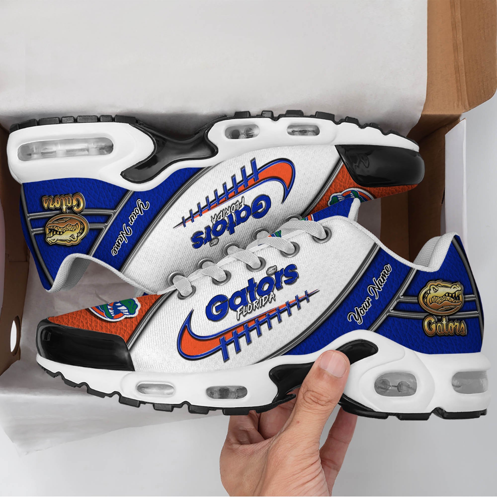 Florida Gators TN Shoes 2025 Version Custom Your Name, Football Team Shoes 516